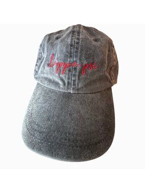 Kappa Psi Embroidered Adjustable Dad Hat - Black Denim